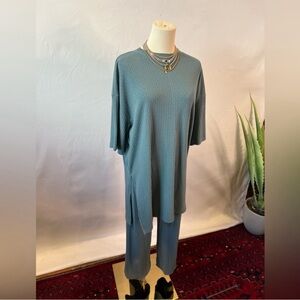 Dressed In LALA Lex Playsuit Medium sage never worn! No tags